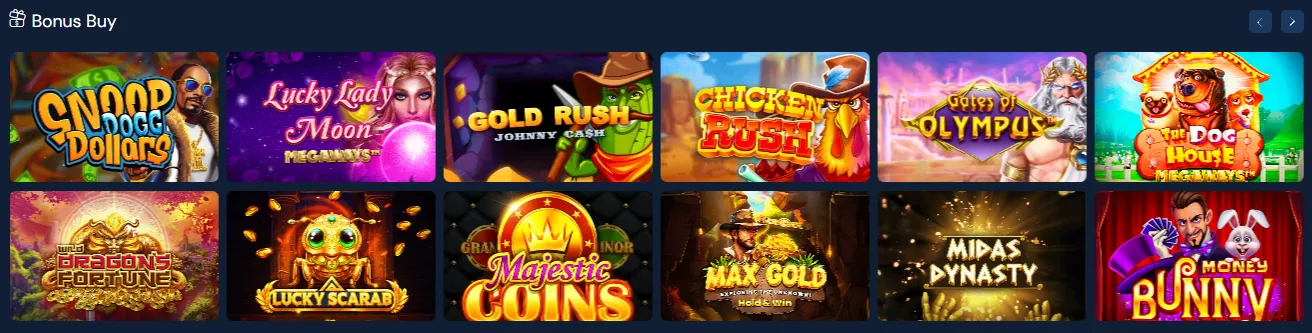 wagerpalace casino bonus buy