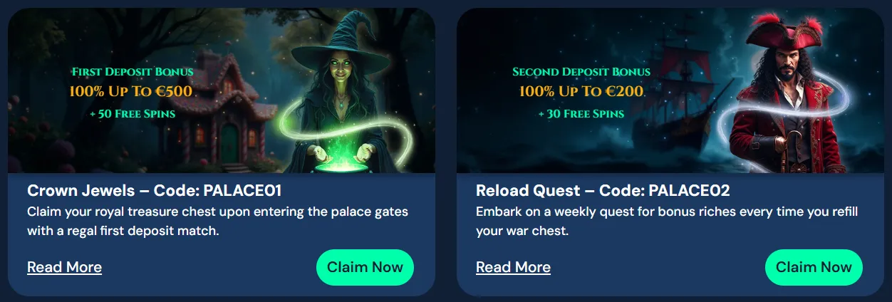 wagerpalace casino welcome